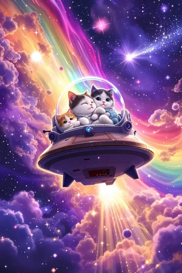 猫咪星舰 高清封面海报