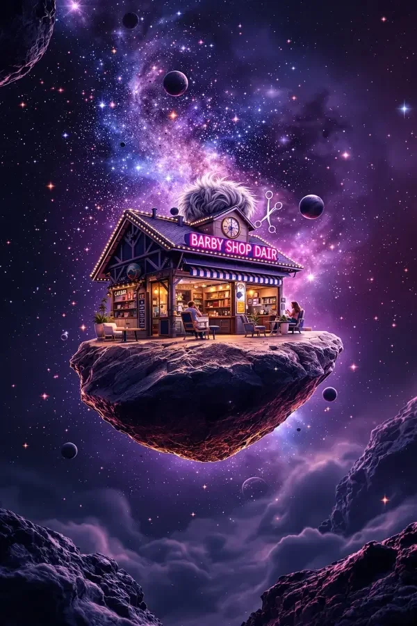 星尘理发店 高清封面海报